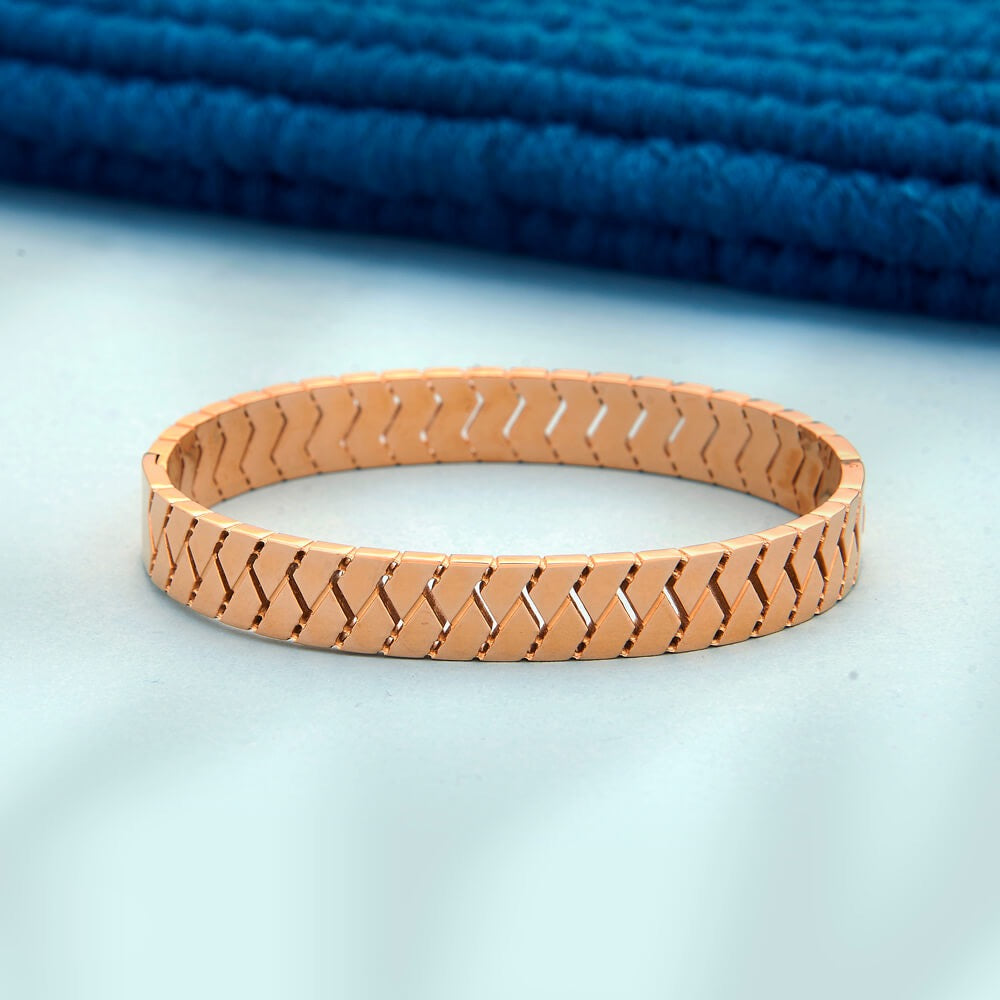 Zigzag Bangle Bracelet