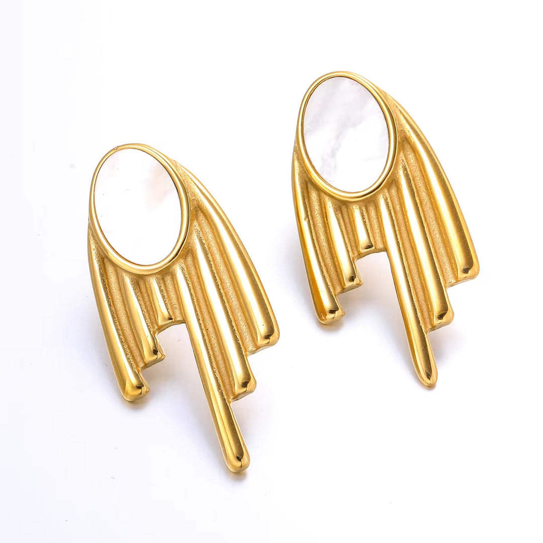 Mother of Pearl Drop Earrings