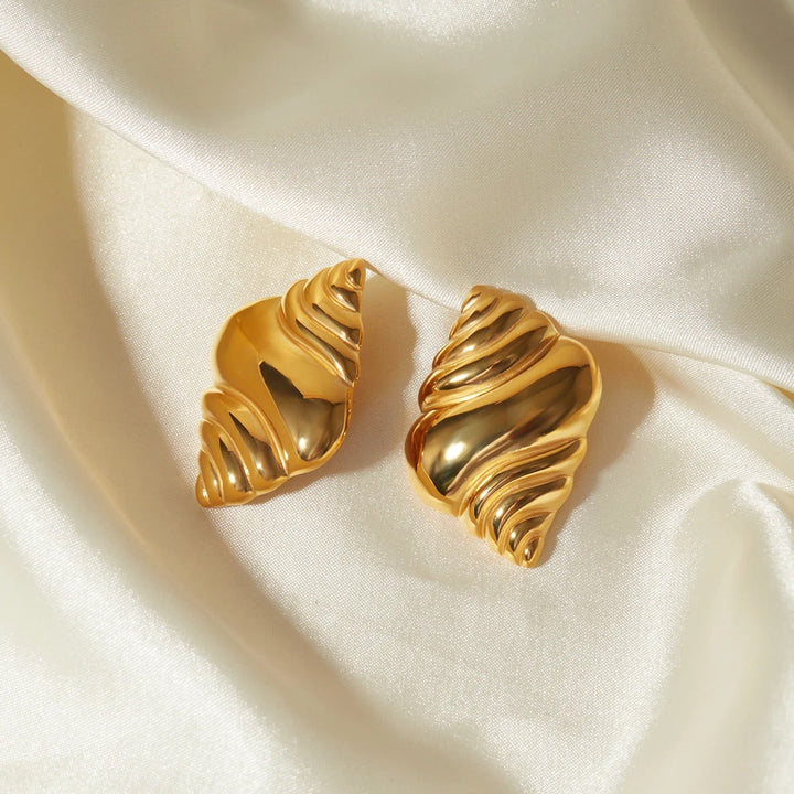 Seashell Studs