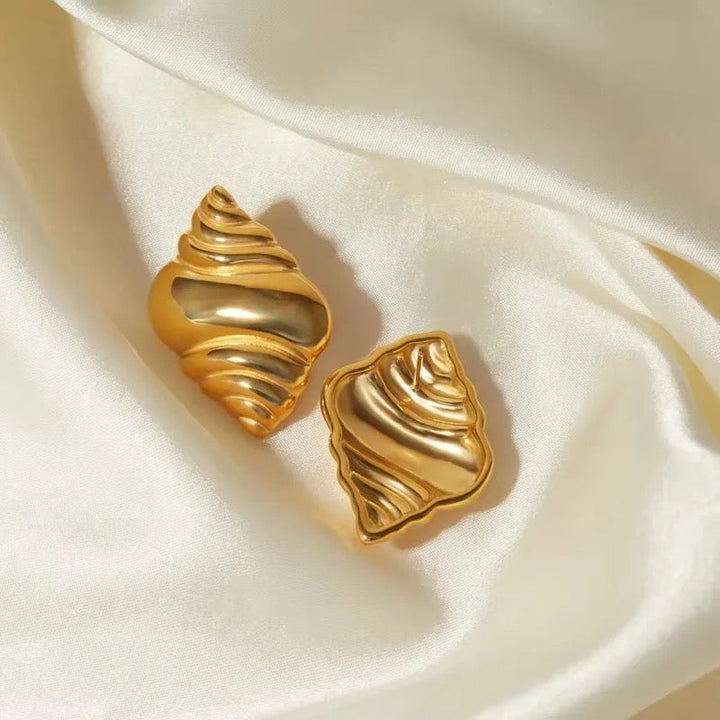 Seashell Studs