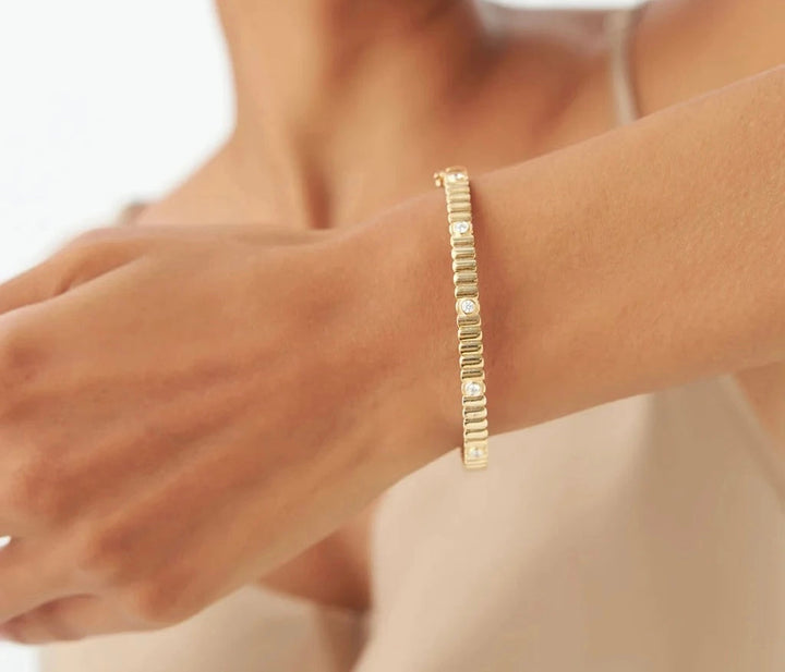 Ribbed Rhapsody Bracelet