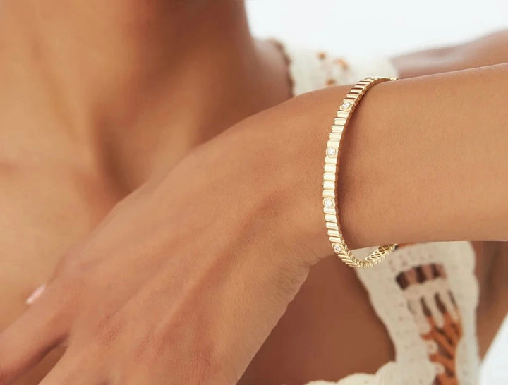 Ribbed Rhapsody Bracelet