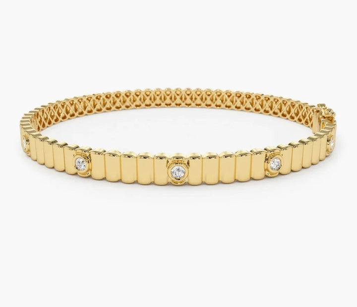 Ribbed Rhapsody Bracelet