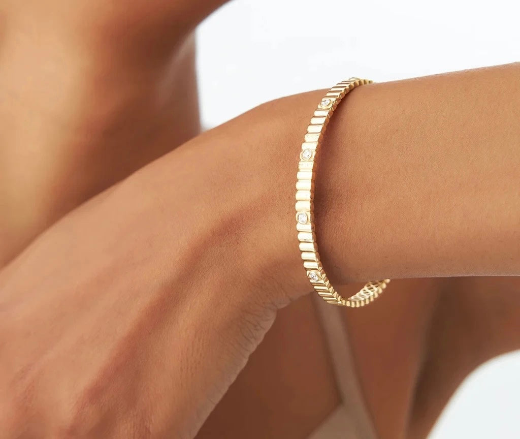 Ribbed Rhapsody Bracelet