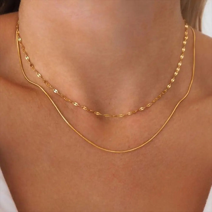 Dainty Double Layered Chain