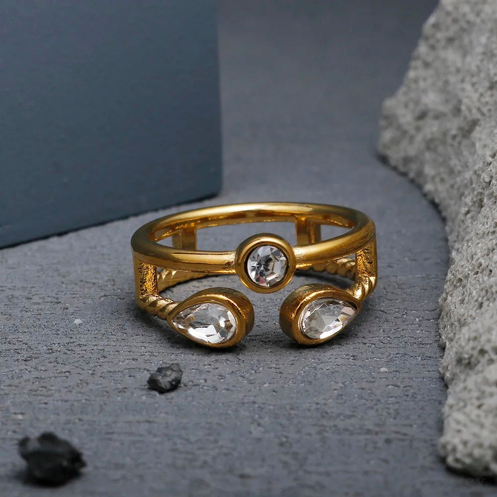 Golden Glow Ring