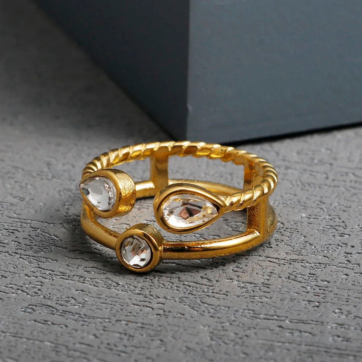 Golden Glow Ring