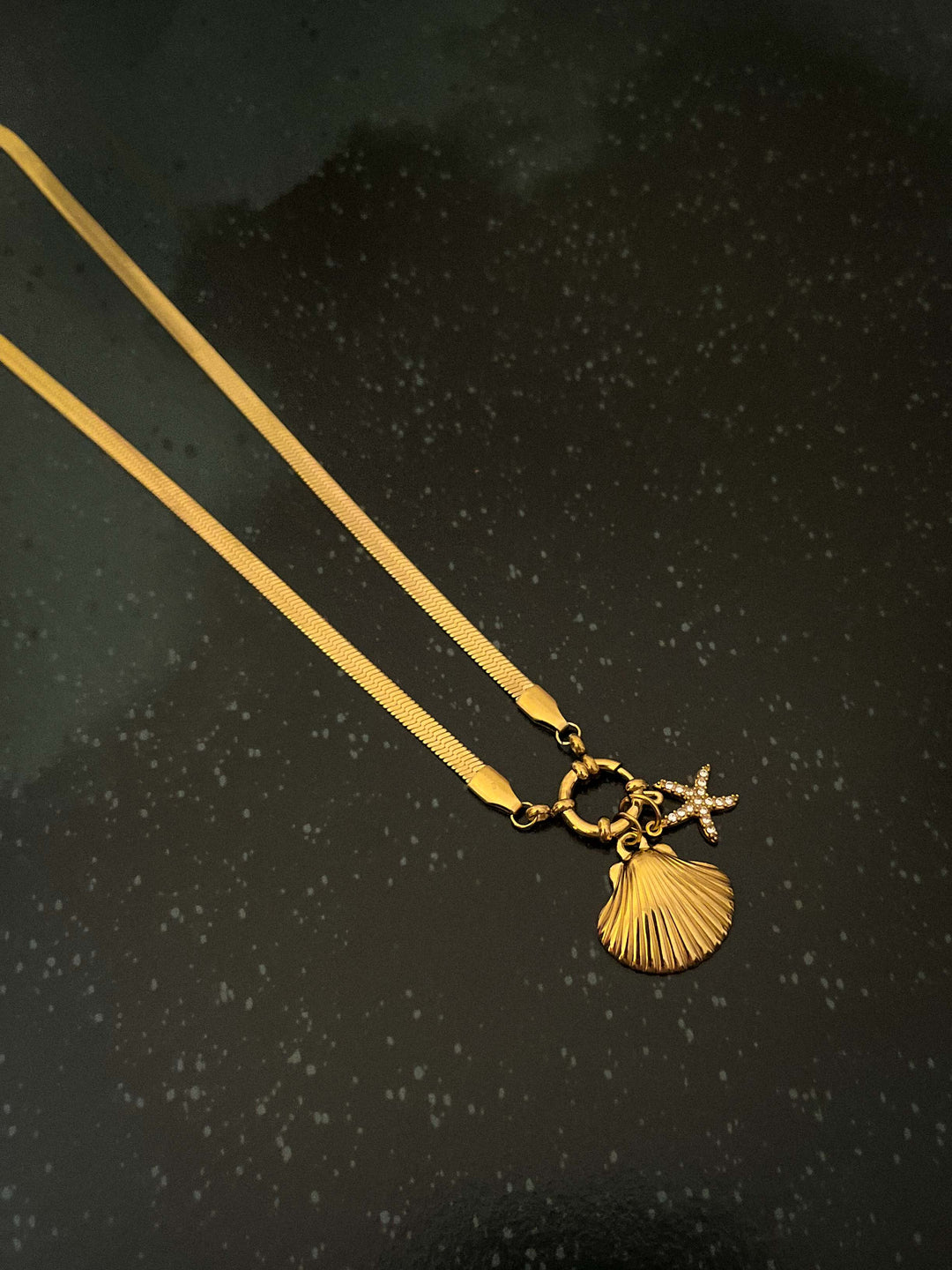 Starfish & Seashell Snakechain Set