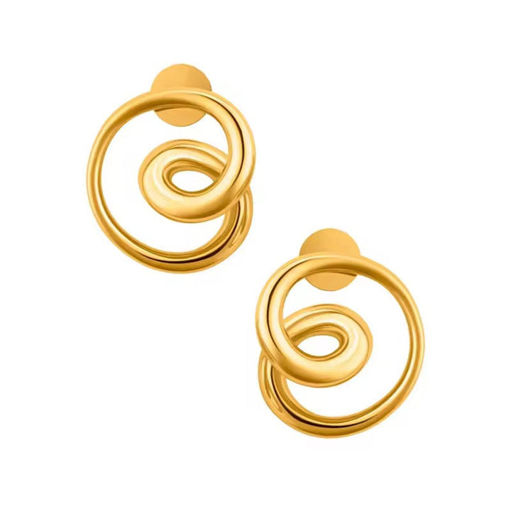 Classic Spiral Hoop Earrings